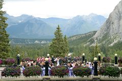 12 Banff Springs Hotel Is A Favourite For Weddings Like This One On The Upper Bow Valley Terrace With Mount Girouard And Mount Peechee Beyond.jpg